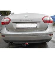 Фаркоп (ТСУ) для RENAULT Fluence 2010-2016 съемный шар на двух болтах 1.2тонны Босал